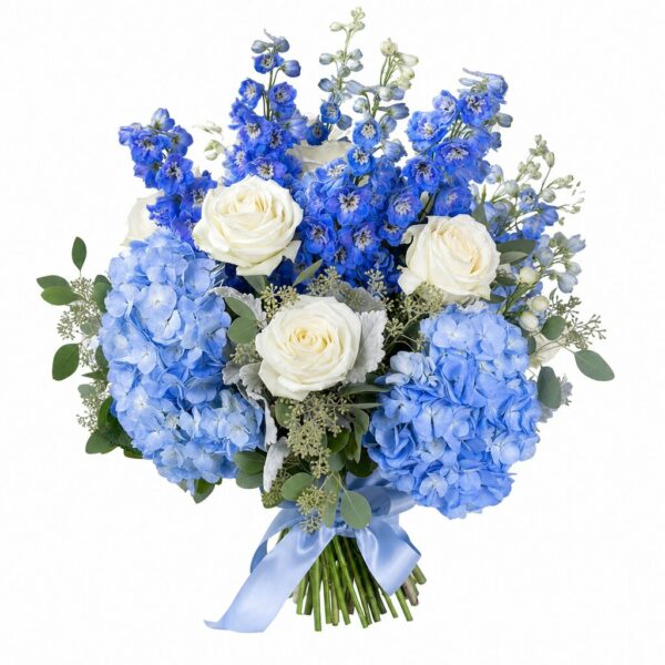 Fresh Blue — 清新藍調花束